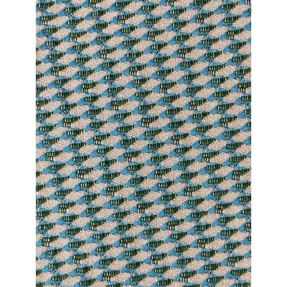 Piazza Sempione Pants Women‎ 10 Blue Green Diamond Print Cropped Audrey Trousers - Picture 7 of 10